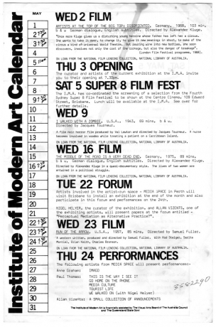 1984, One Flat George St Branch