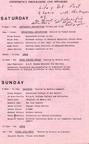 1984, One Flat George St Branch