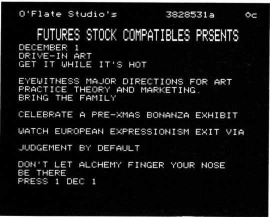 1986 Outdoor Art Drive-In