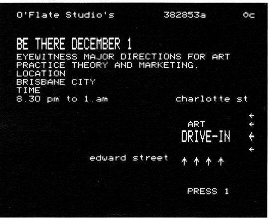 1986 Outdoor Art Drive-In