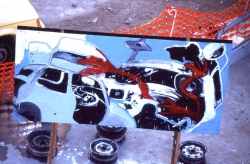 1991 Polymedia Car Construction @ Pacific Car Park Cnr George & Herschel Sts @ First Festival Fringe