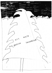 1982 Poster for Art Walk Magazine Launch
